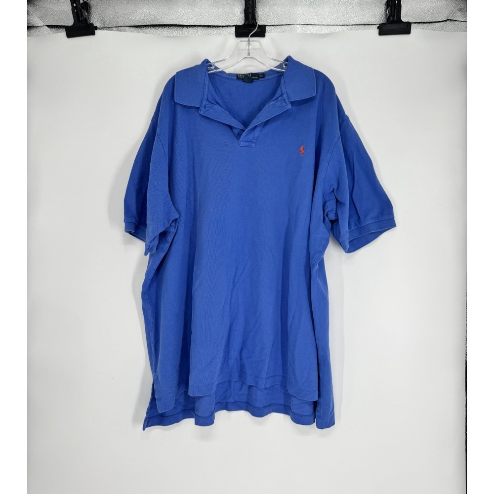 Polo Ralph Lauren Polo Shirt 3XLT 3XL Tall 100% Cotton Pony Logo Short Sleeve